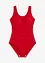 Costume intero con pieghe decorative e effetto modellante leggero, bonprix
