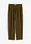 Pantaloni larghi in jersey operato, bonprix