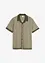 Camicia a maniche corte in misto lino, bonprix