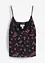 Top in mesh con spalline sottili, bonprix