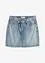 Gonna di jeans con cinta asimmetrica, bonprix