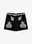 Shorts con ricami in morbido misto viscosa, bonprix