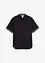 Camicia a maniche corte in viscosa, slim fit, bonprix