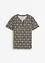 Maglia serafino in puro cotone, bonprix