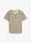 Maglia serafino in puro cotone, bonprix
