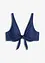 Reggiseno per bikini effetto denim con ferretto, bonprix
