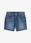 Bermuda in jeans, vita media, bonprix