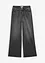 Jeans wide leg lunghi, low strech, vita media, bonprix