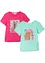T-shirt in puro cotone biologico (pacco da 2), bonprix