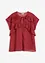 Camicetta di chiffon con volant, bonprix