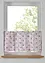 Tenda a vetro in cotone biologico con stampa floreale, bonprix