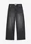 Jeans wide leg a vita alta, bonprix