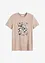 T-shirt con stampa leopardata, bonprix