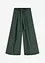 Pantaloni in popeline di cotone e cintura (set 2 pezzi), bonprix