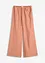 Pantaloni a palazzo effetto lucido, bonprix