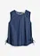 Top in jeans di cotone biologico, bonprix