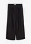 Pantaloni a palazzo in misto viscosa strutturato effetto crinkle, bonprix