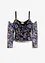 Maglia a spalle scoperte in mesh leggero, bonprix