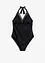Costume intero con scollatura profonda e allacciatura dietro al collo, bonprix
