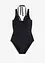 Costume intero con ferretto ed effetto modellante medio, bonprix