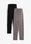 Leggings capri prémaman (pacco da 2), bonprix