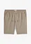 Bermuda con elastico in vita in puro cotone, regular fit, bonprix