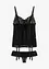 Corsetto con reggicalze e perizoma ouvert (set 2 pezzi), VENUS