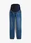 Joggers di jeans prémaman in cotone biologico, bonprix