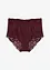Panty a vita alta in pizzo delicato, bonprix