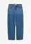 Jeans barrel, vita media, bonprix