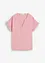Blusa a maniche corte in mussola, bonprix