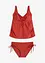 Tankini prémaman con laccetti (set 2 pezzi), bonprix