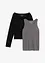 Top e maglia a maniche lunghe in jersey (set 2 pezzi), bonprix