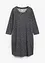 Abito corto in maglina effetto maglia, bonprix