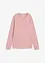 Maglia a maniche lunghe in puro cotone biologico, bonprix