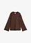 Maglia lunga in tessuto fluido, bonprix