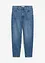 Mom jeans cropped, vita alta, bonprix