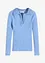 Maglia in filato fine con colletto raffinato, bonprix