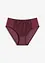 Slip alto con ricami, bonprix