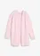Felpa con zip lunga in misto cotone morbido, bonprix