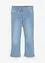 Jeans bootcut con cinta comoda, vita media, bonprix