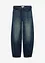 Jeans barrel con cintura, vita media, bonprix