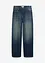 Jeans wide leg, vita alta, bonprix