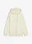 Felpa oversize con zip e cappuccio, bonprix