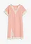 Camicia da notte in cotone biologico con pizzo, bonprix