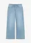 Jeans wide leg, vita media, bonprix