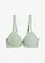 Reggiseno con coppe preformate e pizzo floreale, bonprix