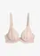 Reggiseno a triangolo con pizzo floreale, bonprix
