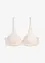 Reggiseno con coppe preformate ed effetto lucido, bonprix