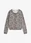 Cardigan leopardato in maglia fine, bonprix